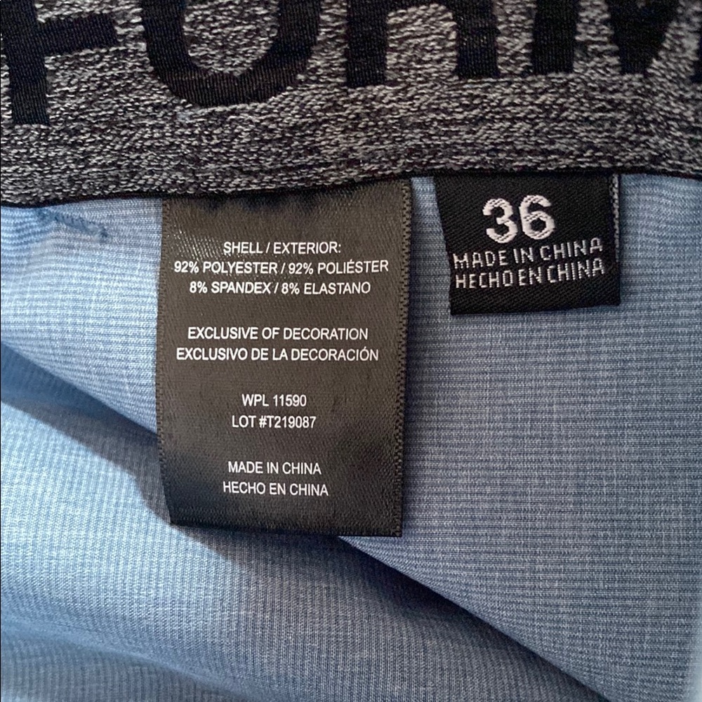 Men's Blue Casual Shorts - Picture 3 of 7